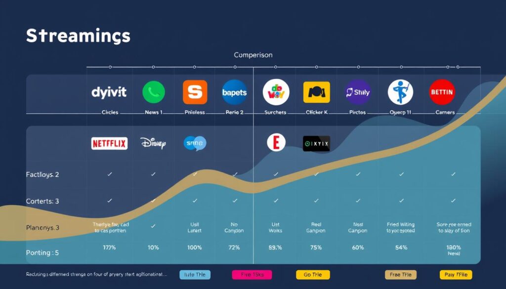 Vergleich von Streaming-Plattformen